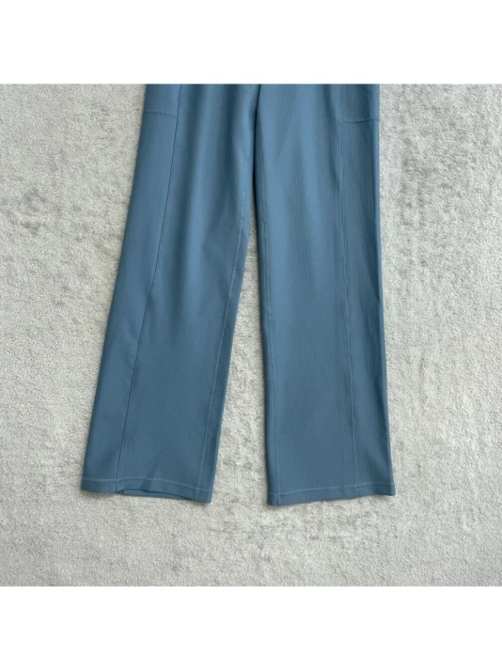 NWT 32 Degrees Cool Women's S Active Flare Yoga Pants Blue With Pockets J1915